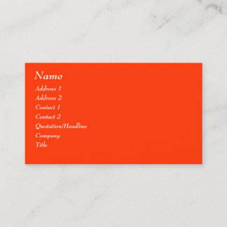 AVSAR Custom Business Cards