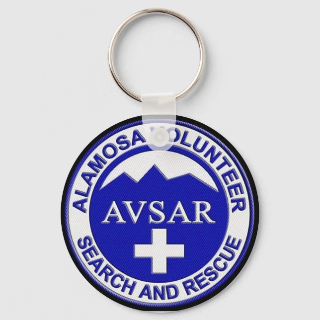 AVSAR Patch Keychain (Front)