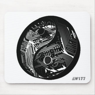 AW177 "Circuit Harmony" 3D Mousepad