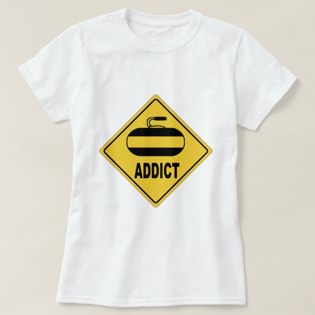 AW Curling T-Shirt (Design Front)