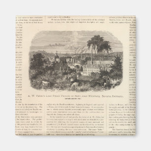 AW Faber's Lead Pencils Magnet