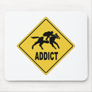 AW Horse Racing 1 Mouse Pad