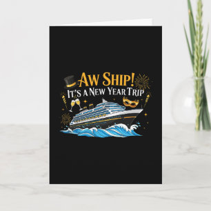 Aw Its A Family Trip 2026 New Year Matching Family Card