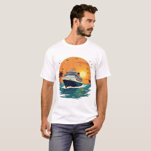 Aw Ship It’s A Family Trip 2025 – Vintage Cruise T-Shirt