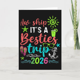Aw Ship It’s A Girls Trip 2026 Cruise Vacation  Card