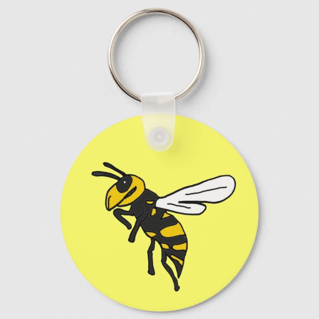 AW- Yellow Jacket Keychain (Front)