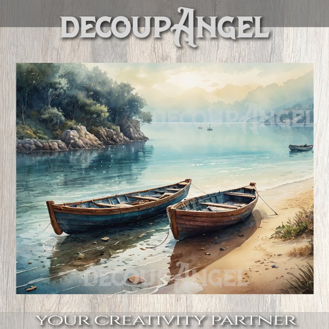 Awaiting the Next Journey - Decoupage - Tissue Paper (Creator Uploaded)