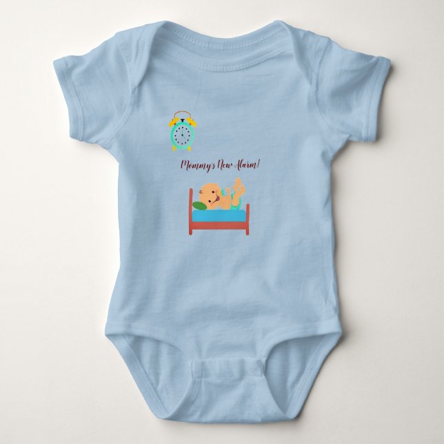 Awake on Time -   Baby Bodysuit (Front)