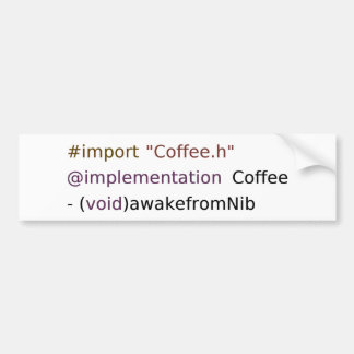 awakefromNib Bumper Sticker