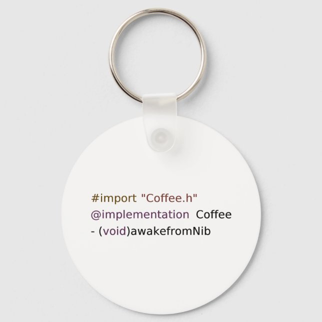 awakefromNib Key Ring (Front)