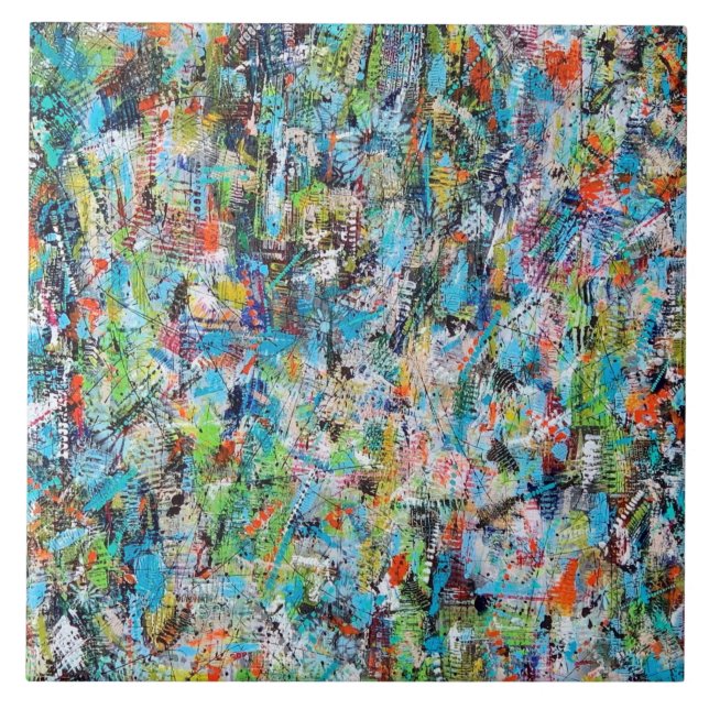 Awaken 6 x 6 Ceramic Tile (Front)