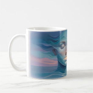 Awaken Ocean Goddess Sunrise Arch Art Mug