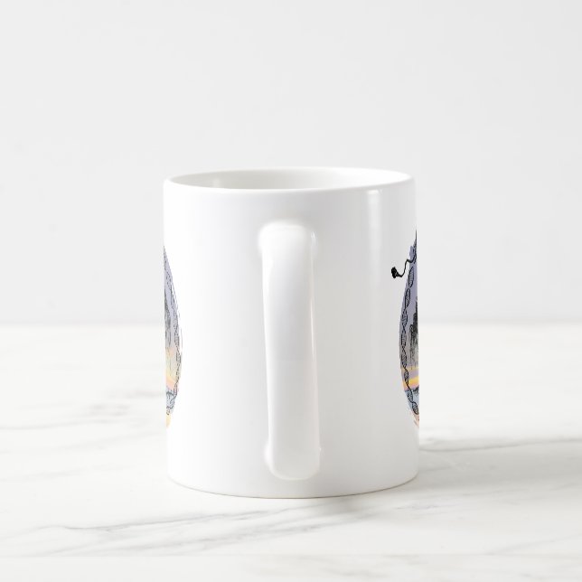 Awaken The Goddess Tree on Sunset Coffee Mug (Handle)