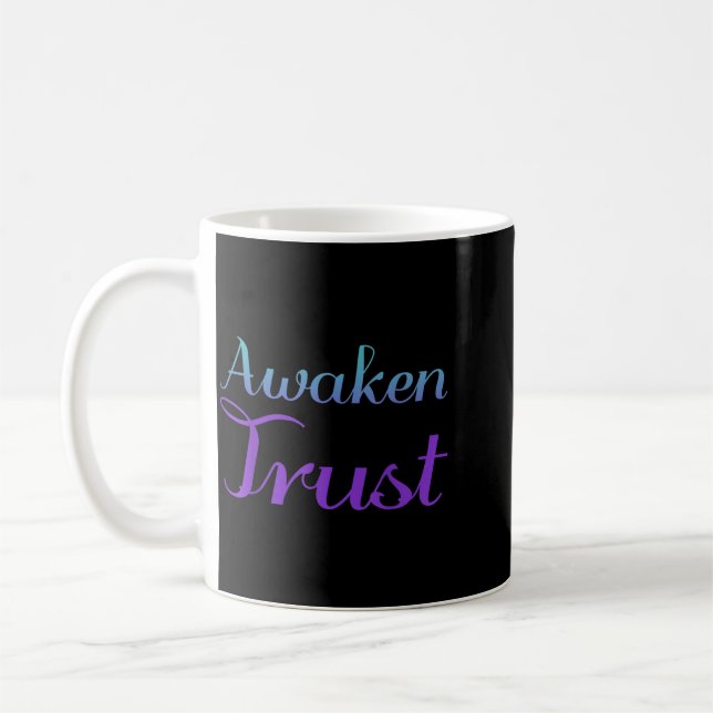 Awaken Trust Prevention Artwork Coffee Mug (Left)