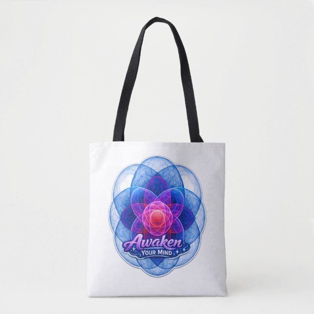 🧠✨ Awaken Your Mind Tote Bag (Front)