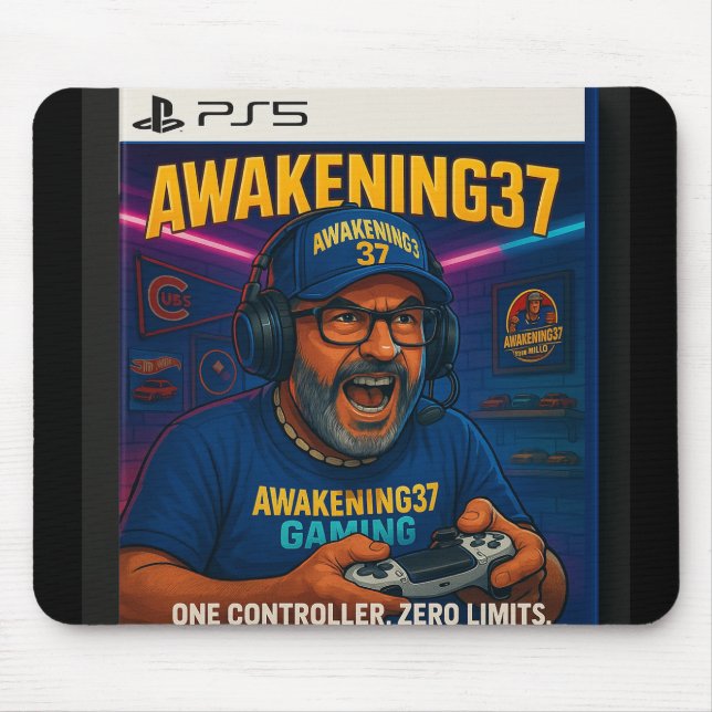 "Awakening37: Next Gen Grind Collector’s Mousepad (Front)