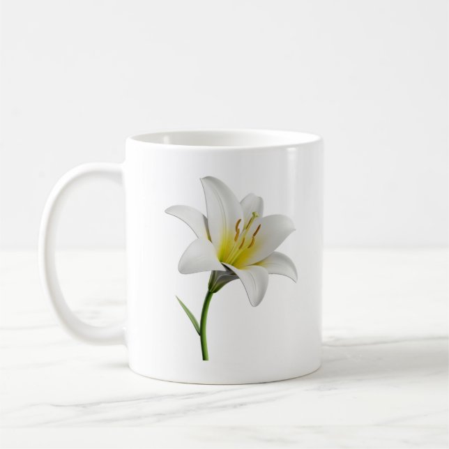 Awakening Energy Floral Mug (Left)