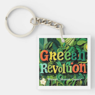 "Awakening Green Potential" Key Ring