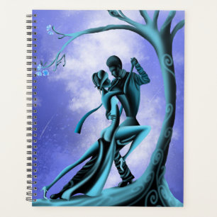 Awakening Moon" – Romantic Dance Fantasy Art Planner