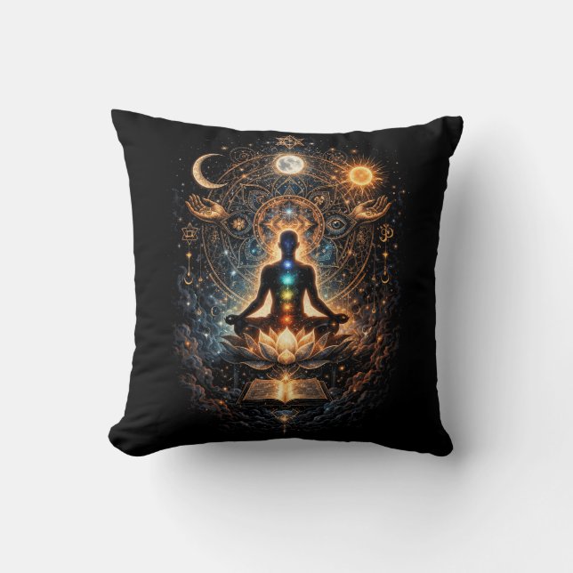 Awakening the Inner Cosmos Cushion (Front)
