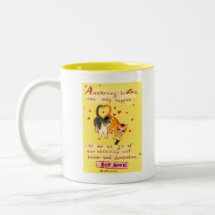 Awakening to Love bell hooks cats mug
