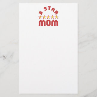 Award 5 Star Mum Stationery