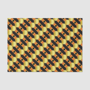 AWARD RIBBON gold III + your backgr. & text Tissue Paper