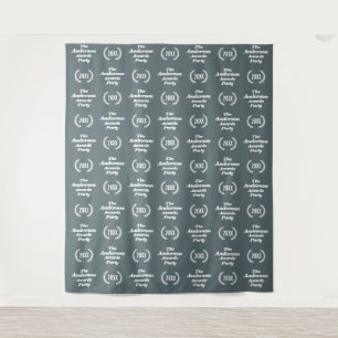 Award Viewing Party   Red Carpet Photo Backdrop Tapestry