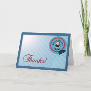 Award Winning Friend Thank you Card
