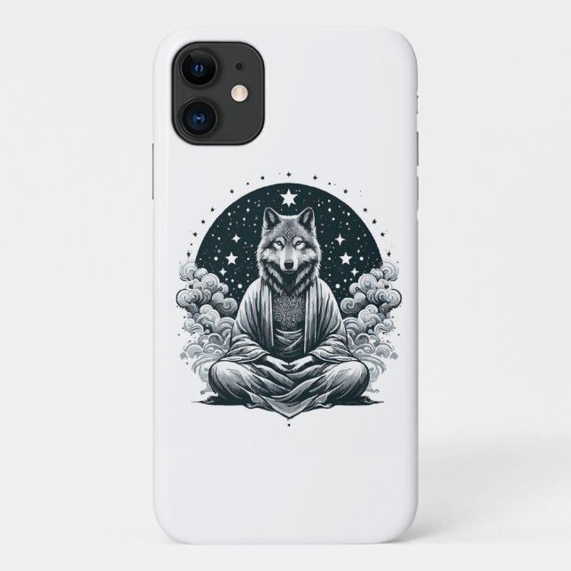 Aware Wolf Case-Mate iPhone Case (Back)