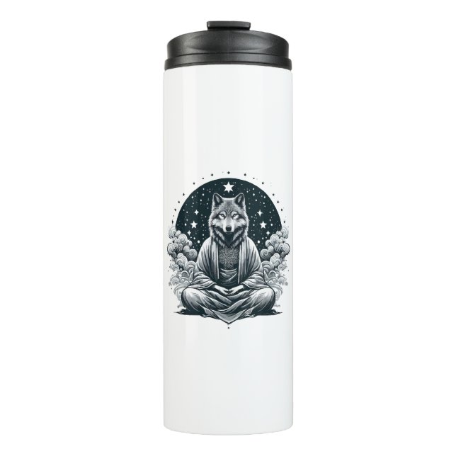 Aware Wolf Thermal Tumbler (Front)