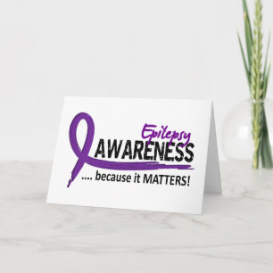 Awareness 2 Epilepsy Card