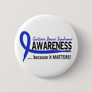 Awareness 2 Guillain Barre Syndrome 6 Cm Round Badge