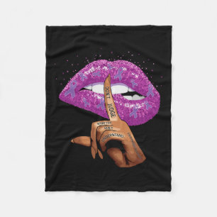 Awareness 3 fleece blanket
