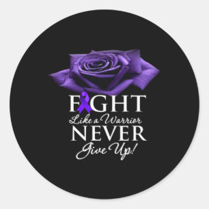 Awareness 7  classic round sticker