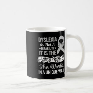 Awareness Ability See World Unique Not Disability  Coffee Mug