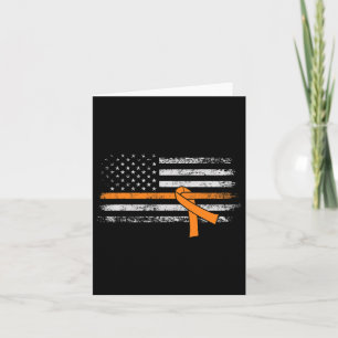 Awareness American Flag Card