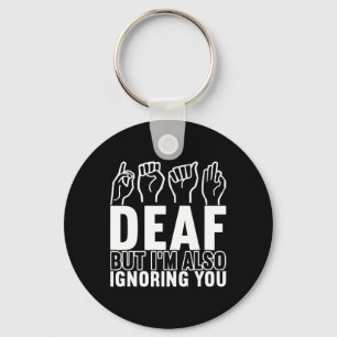 Awareness Asl Sign Language American Sign Language Key Ring