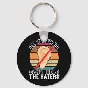 Awareness Asl Sign Language American Sign Language Key Ring