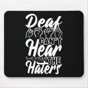 Awareness Asl Sign Language American Sign Language Mouse Pad