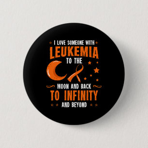 Awareness Blood Cancer Bone Marrow Gift Idea 6 Cm Round Badge