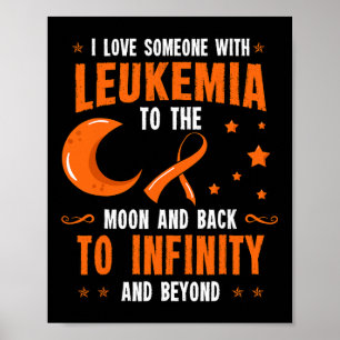 Awareness Blood Cancer Bone Marrow Gift Idea Poster