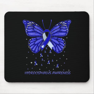 Awareness Butterfly 1  Mouse Pad