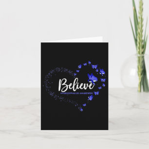 Awareness Butterfly Believe Card