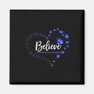 Awareness Butterfly Believe Magnet