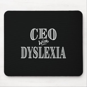 Awareness Ceo Dyslexia Gifted Ability Love  Mouse Pad