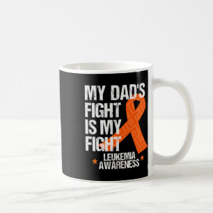 Awareness Dad Fight Orange Ribbon Gift Idea Coffee Mug