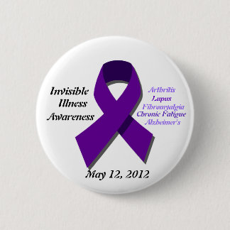 Awareness Day 6 Cm Round Badge