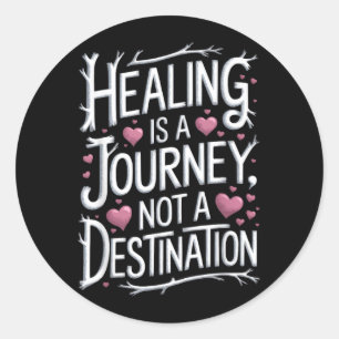 Awareness Depression Anxiety Mental Health Classic Round Sticker
