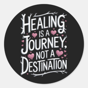 Awareness Depression Anxiety Mental Health Classic Round Sticker